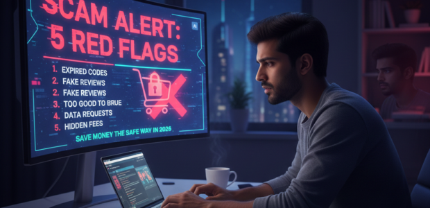 Is Your Favorite Coupon Site Scamming You 5 Red Flags to Watch For